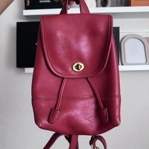 Coach Vintage Turnlock Backpack